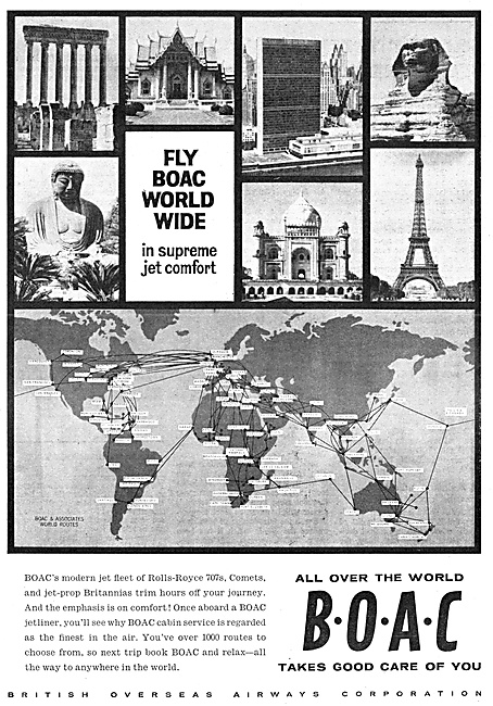 BOAC British Overseas Airways Corporation                        