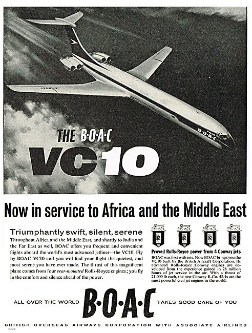 VC10 Now In Service With BOAC                                    