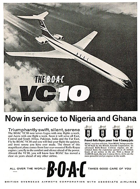 BOAC - British Overseas Airways Corporation                      
