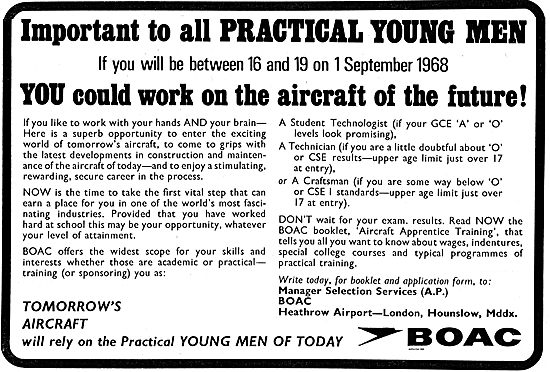 BOAC Engineering Apprenticeships                                 