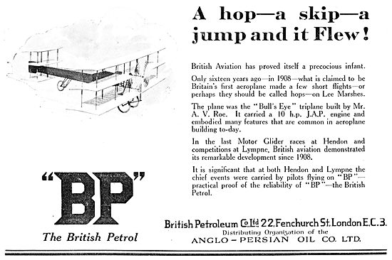 British Petroleum BP - Anglo-Persian Oil Co Ltd                  