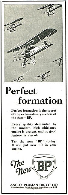 British Petroleum BP - Perfect Formation                         