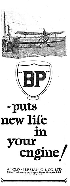 British Petroleum BP - Puts New Life In Your Engine.             
