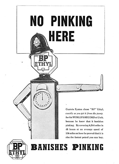 British Petroleum BP Ethyl - No Pinking                          