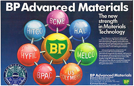 British Petroleum BP - BP Advanced Materials                     