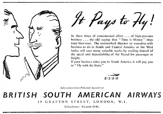 British South American Airways - BSAA                            