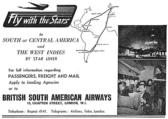 British South American Airways - BSAA                            