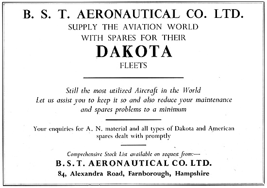 B.S.T Aeronautical Aircraft Supplies                             