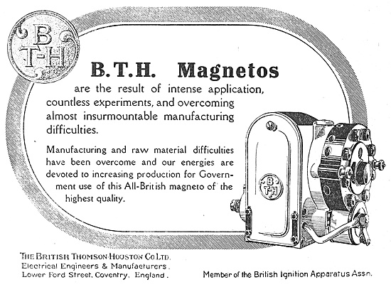 BTH Magnetos                                                     