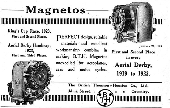 BTH Aero Engine Magnetos                                         