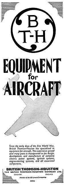 BTH Electrical Equipment For Aircraft                            
