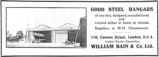 William Bain & Co - Good Steel Hangars Of Any Size               