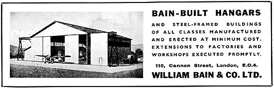 William Bain & Co - Aircraft Hangars                             