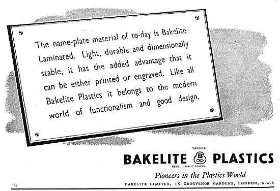 Bakelite Plastics                                                