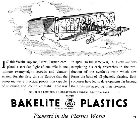 Bakelite Plastics For Aircraft Parts                             