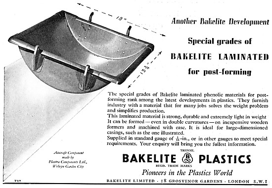 Bakelite Plastics Bakelite Laminated Phenolic Materials          