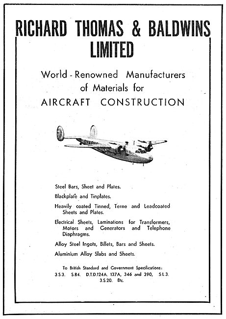 Baldwins Metals For Aircraft                                     