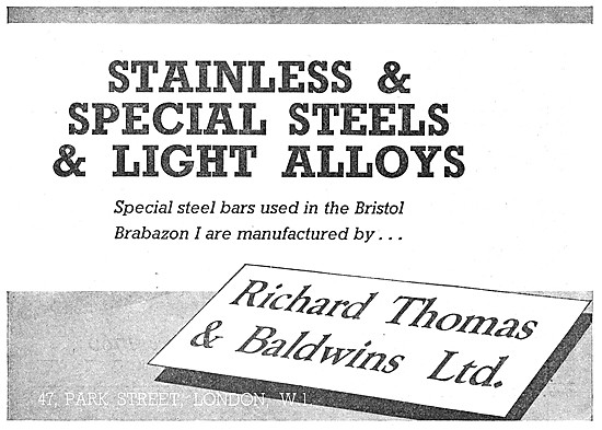 Richard Thomas & Baldwins Special Steels & Light Alloys          