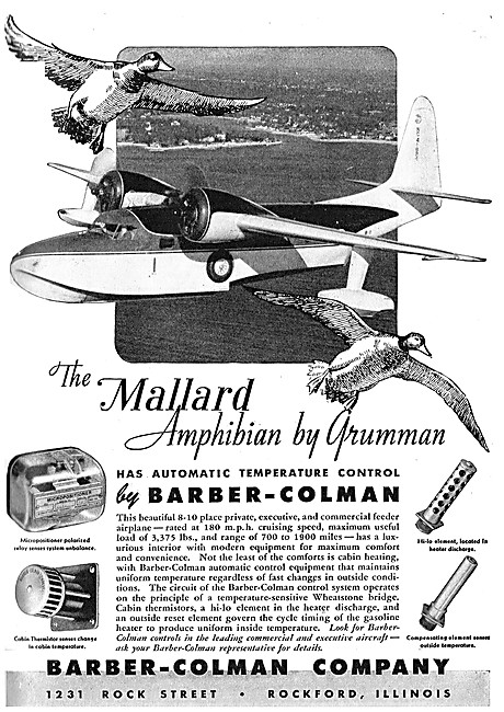 Barber-Colman Aircraft Controls                                  