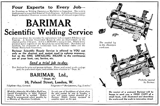 Barimar Scientific Welding Service                               