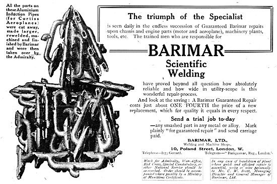 Barimar Scientific Welding Specialists                           