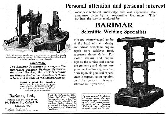 Barimar Scientific Welding Specialists                           