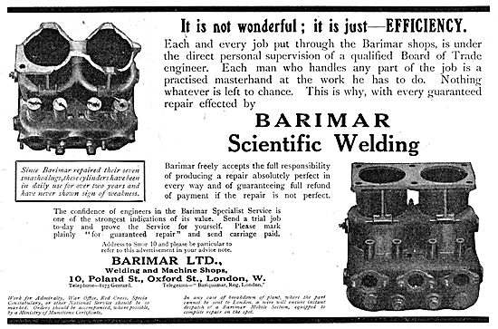 Barimar Scientific Welding Specialists                           