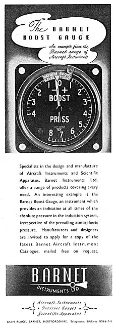 Barnet Aircraft Instruments                                      