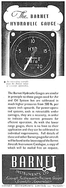 Barnet Hydraulic Pressure Gauge                                  