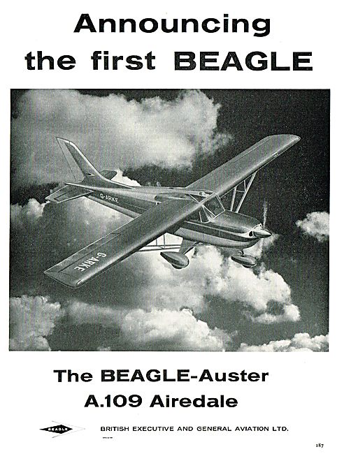 Beagle - Auster A109 Airedale G-ARKE                             