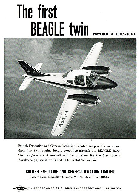 Beagle B206 The First Beagle Twin                                