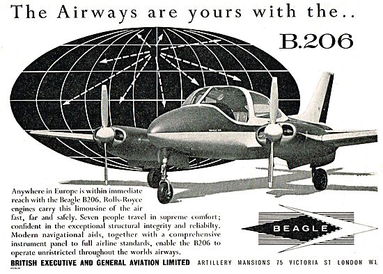 Beagle B206 7 Seat Executive Aircraft                            