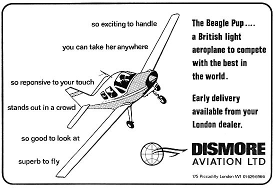 Dismore Aviation Beagle Dealers                                  