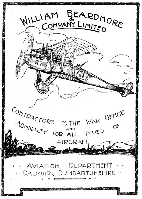 Beardmore Aircraft & Engines 1917                                