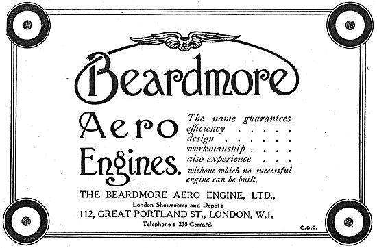 Beardmore Aero Engines                                           