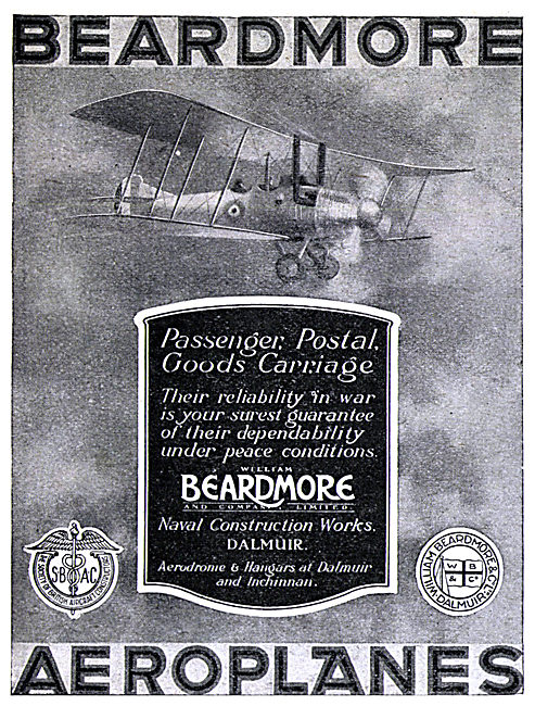 Beardmore Commercial Aircraft 1923                               