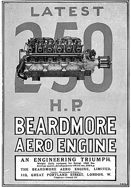 The Beardmore 250 HP Aero Engine                                 