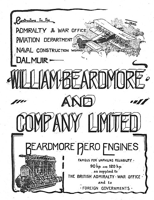 Beardmore Aviation Works Dalmuir                                 