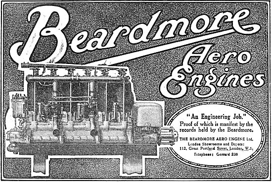 Beardmore Aero Engines Hold Many Records                         