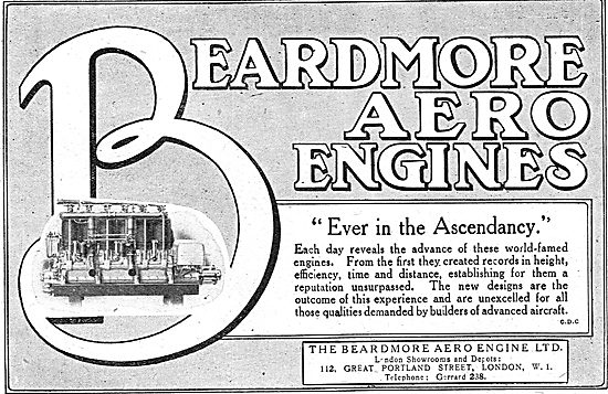 Beardmore Aero Engines - Ever In The Ascendancy                  