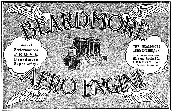 Beardmore Aero Engines 1917                                      