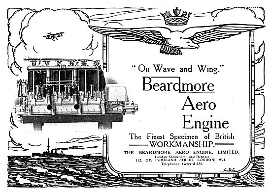 Beardmore Aero Engines - On Wave & Wing                          
