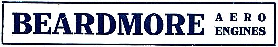 Beardmore Aero Engines                                           