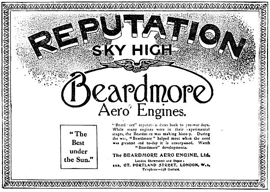 Beardmore Aero Engines                                           