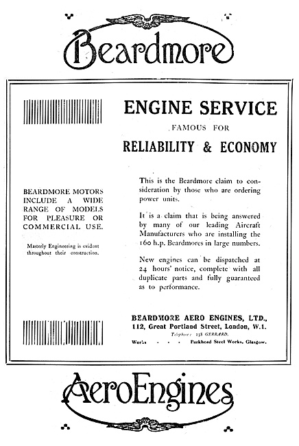 Beardmore Aero Engines                                           