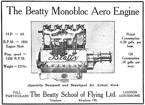 The Beatty Monobloc Aero Engine                                  