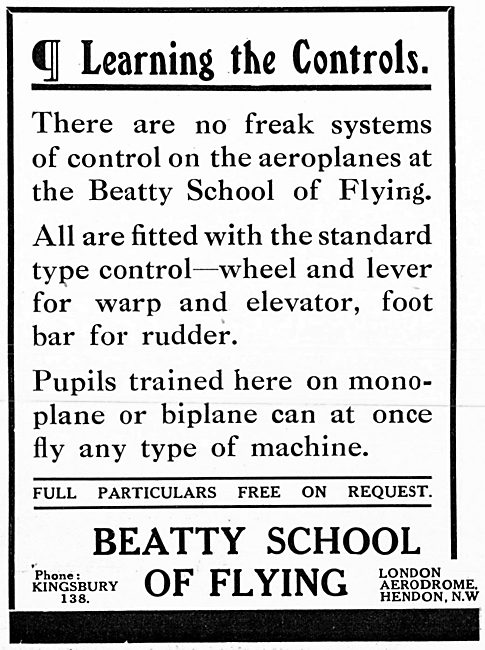 The Beatty School Of Flying                                      