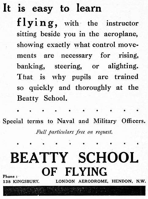 The Beatty School Of Flying                                      