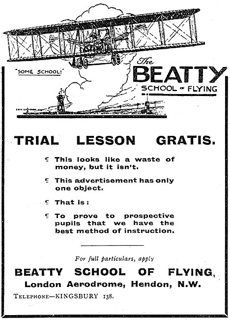 The Beatty School Of Flying                                      