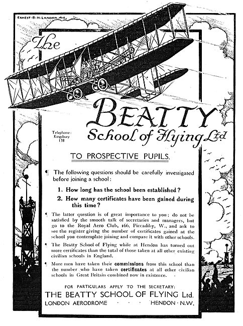 The Beatty School Of Flying                                      